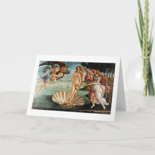 Die Geburt der Venus, Sandro Botticelli, 1485 Karte