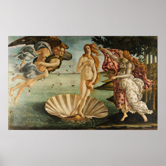 Die Geburt der Venus Sandro Botticelli Malerei 184 Poster (Vorne)