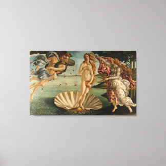 Die Geburt der Venus (Triptych) Leinwanddruck