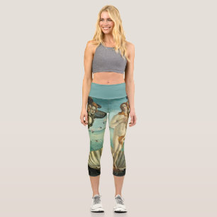 Die Geburt der Venus von Sandro Botticelli Capri Leggings