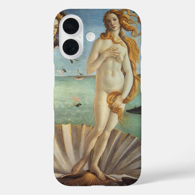 Die Geburt der Venus von Sandro Botticelli Case-Mate iPhone Hülle (Rückseite)