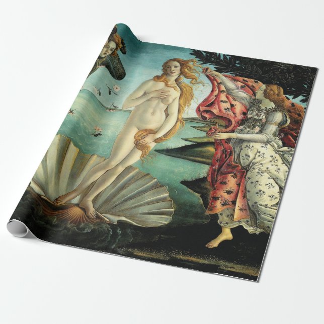 Die Geburt der Venus von Sandro Botticelli Geschenkpapier (Ungerollt)