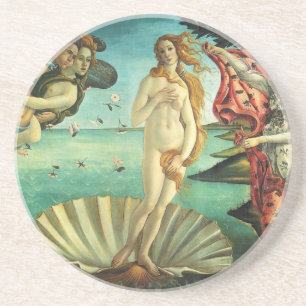 Die Geburt der Venus von Sandro Botticelli Getränkeuntersetzer