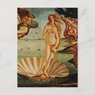 Die Geburt der Venus von Sandro Botticelli Postkarte