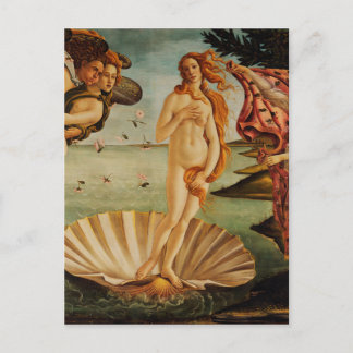 Die Geburt der Venus von Sandro Botticelli Postkarte