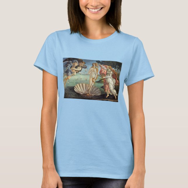 Die Geburt der Venus von Sandro Botticelli T-Shirt (Vorderseite)