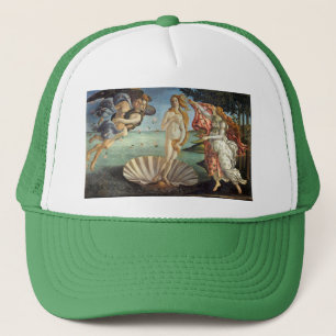 Die Geburt der Venus von Sandro Botticelli Truckerkappe