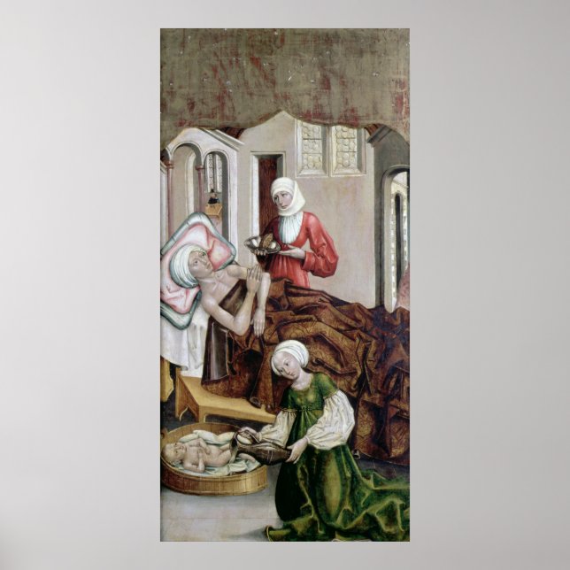 Die Geburt des Johannes des Taufers Poster (Vorne)