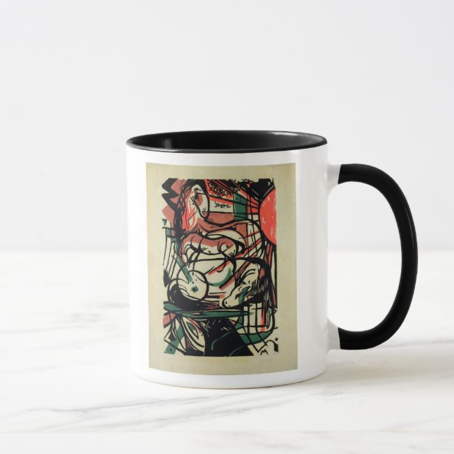 Die Geburt des Pferds, 1913 Tasse (Rechts)