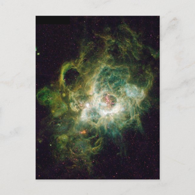 Die Geburt eines Sternes Postkarte (Vorderseite)