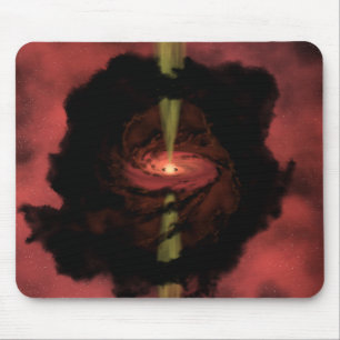 Die Geburt eines Sterns Mousepad