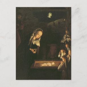 Die Geburt in der Nacht Postkarte