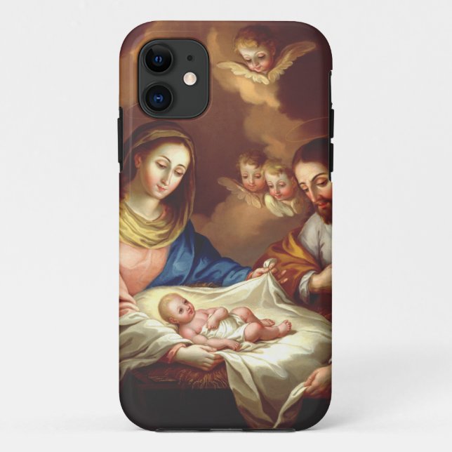 Die Geburt Jesu Christi Case-Mate iPhone Hülle (Rückseite)