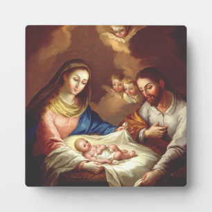 Die Geburt Jesu Christi Fotoplatte