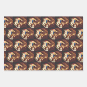 Die Geburt Jesu Christi Geschenkpapier Set