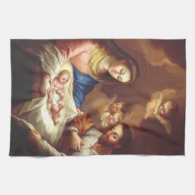 Die Geburt Jesu Christi Geschirrtuch (Horizontal)