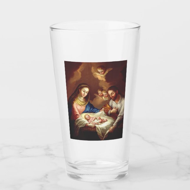 Die Geburt Jesu Christi Glas (Vorderseite)