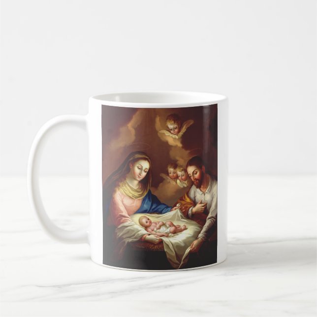Die Geburt Jesu Christi Kaffeetasse (Links)