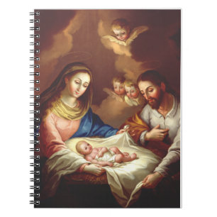 Die Geburt Jesu Christi Notizblock