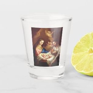 Die Geburt Jesu Christi Schnapsglas
