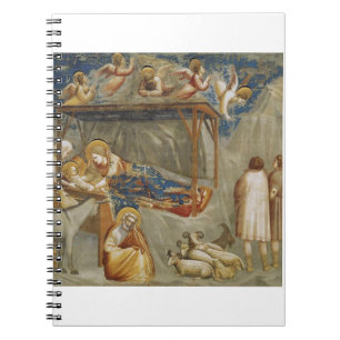 Die Geburt Jesu Christi von Giotto Notizblock