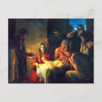Die Geburt Jesu durch Carl Bloch