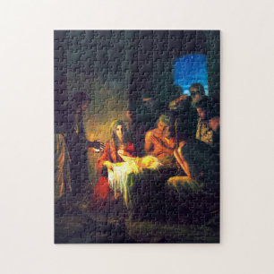 Die Geburt Jesu durch Carl Bloch Puzzle