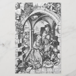 Die Geburt Jesu (von Martin Schongauer) Briefpapier