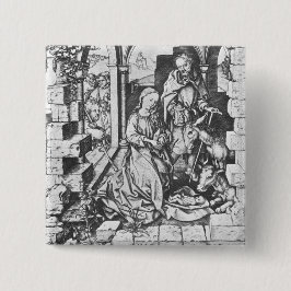 Die Geburt Jesu (von Martin Schongauer) Button