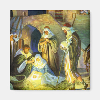 Die Geburt Jesu Weihnachtsmagneten Magnet