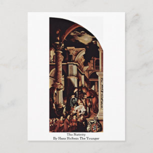 Die Geburt von Hans Holbein dem Jüngeren Postkarte