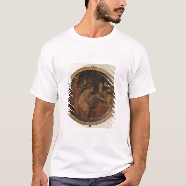 Die Geburt von Johannes der Baptist, c.1526 (Öl an T-Shirt (Vorderseite)