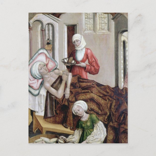 Die Geburt von Johannes der Baptist Postkarte (Vorderseite)