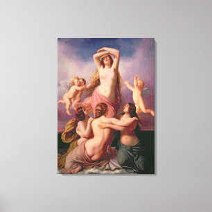 Die Geburt von Venus, 1846 Leinwanddruck