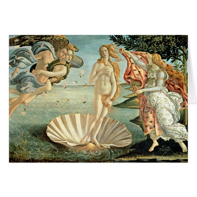 Die Geburt von Venus, c.1485 (Tempera auf (Vorderseite (Horizontal))