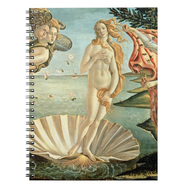 Die Geburt von Venus, c.1485 (Tempera auf Notizblock (Vorderseite)