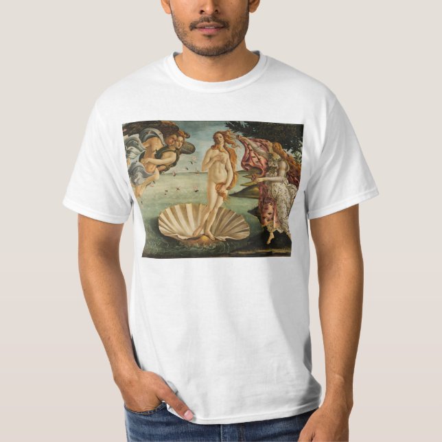 Die Geburt von Venus durch Sandro Botticelli T-Shirt (Vorderseite)