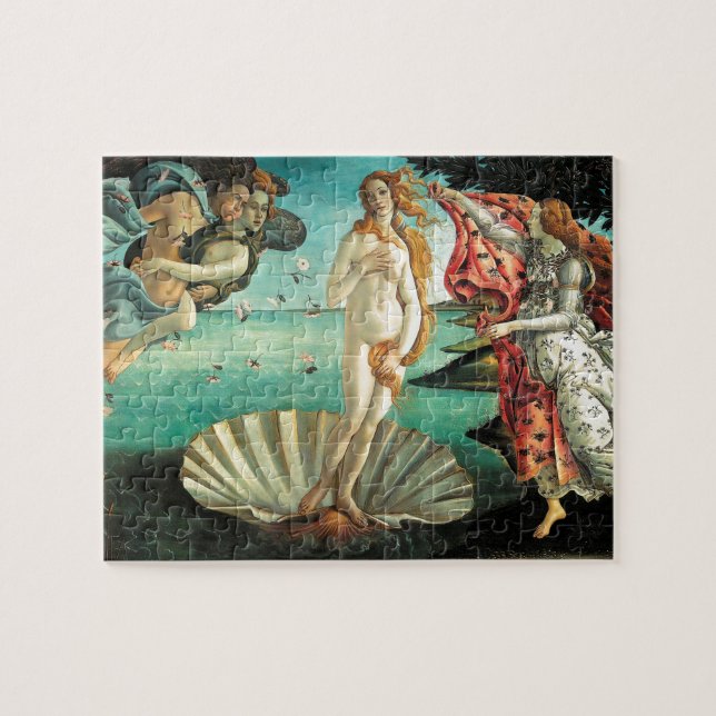 Die Geburt von Venus - klassische Kunst durch Puzzle (Horizontal)
