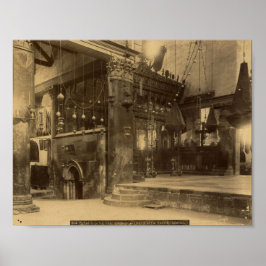 Die Geburtskirche in Bethlehem Poster