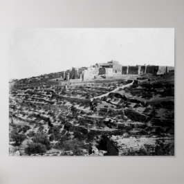 Die Geburtskirche in Bethlehem Poster