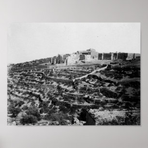 Die Geburtskirche in Bethlehem Poster