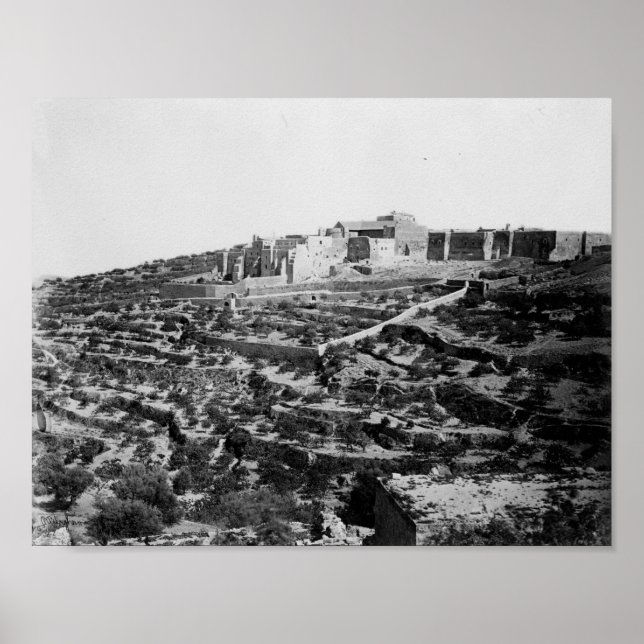 Die Geburtskirche in Bethlehem Poster (Vorne)