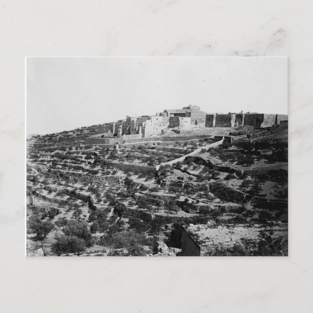 Die Geburtskirche in Bethlehem Postkarte (Vorderseite)