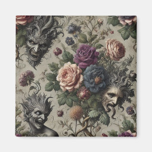 Die Geburtstagsfeier – Gothic Victorian Floral Magnet