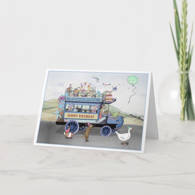 Die Geburtstagskarte des "Geburtstags-Special" Karte (Vorderseite)