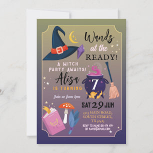 Die Geburtstagsparty geht auf die "Bereit Mädchen  Einladung