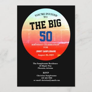 Die Geburtstagsparty von Männern wird jedes große  Einladung