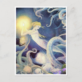 Die Gefahr der kleinen Meerjungfrau durch Dorothy Postkarte