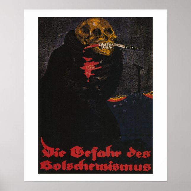 Die Gefahr des Bolschevismus (1919)_Propaganda Pos Poster (Vorne)