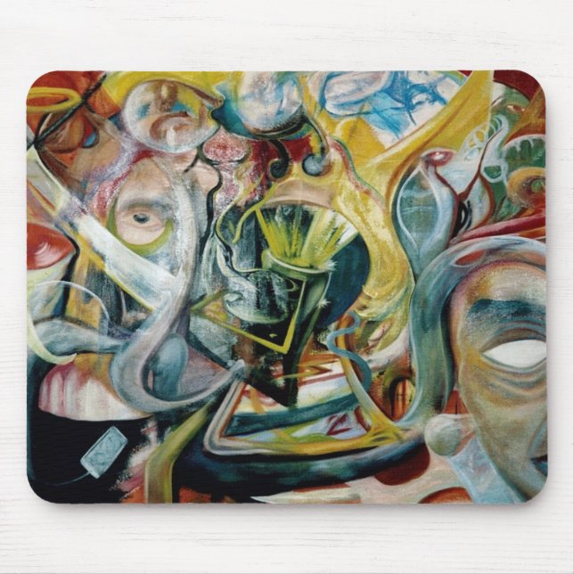 Die Gefahr in der Freude Mousepad (Vorne)